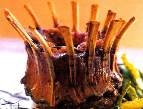 Stuffed Crown Of Spareribs Stuffed Crown Of Spareribs picture