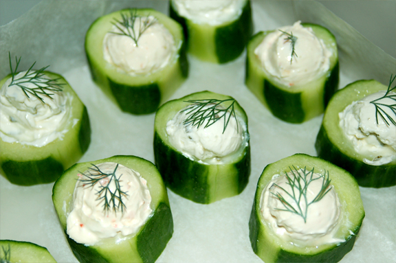 Stuffed Cucumbers Stuffed Cucumbers picture