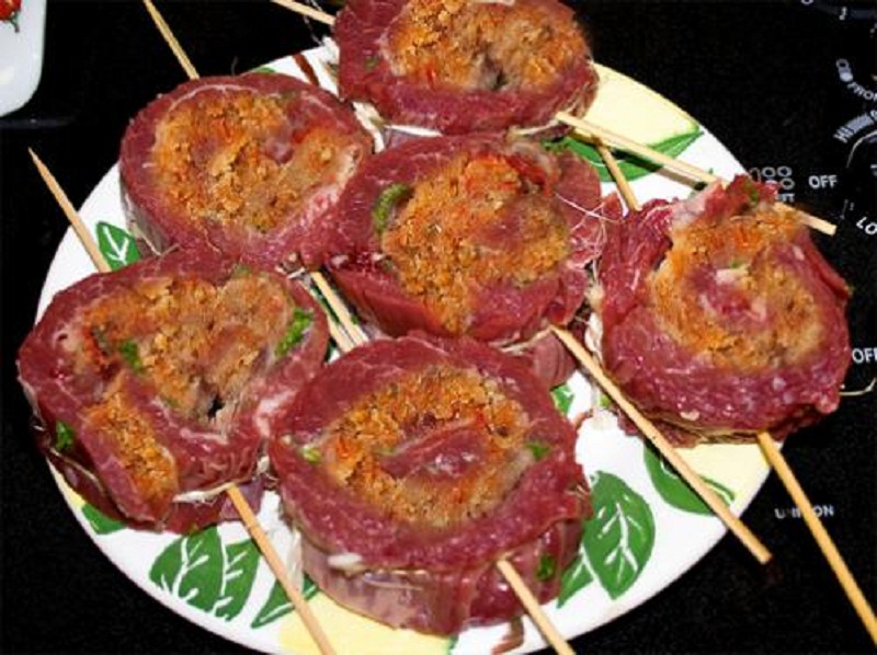 Stuffed Flank Steak Stuffed Flank Steak picture