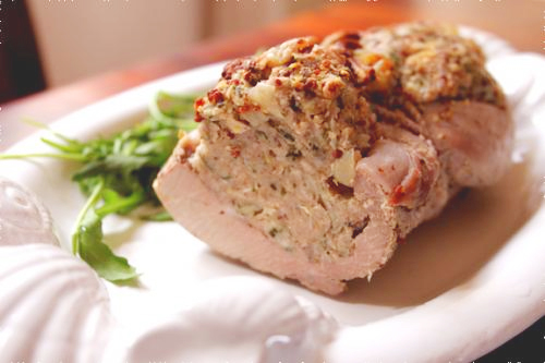 Stuffed Loin Of Pork Stuffed Loin Of Pork picture