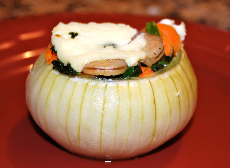 Pork & Parmesan Stuffed Onions Pork & Parmesan Stuffed Onions picture