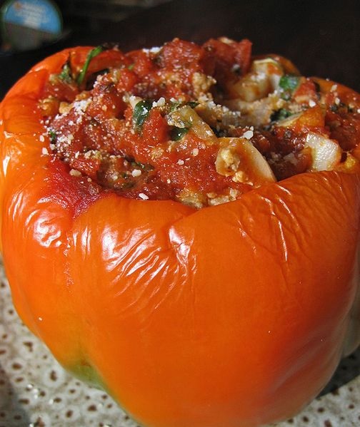 Old Southern Stuffed Bell Peppers Old Southern Stuffed Bell Peppers picture