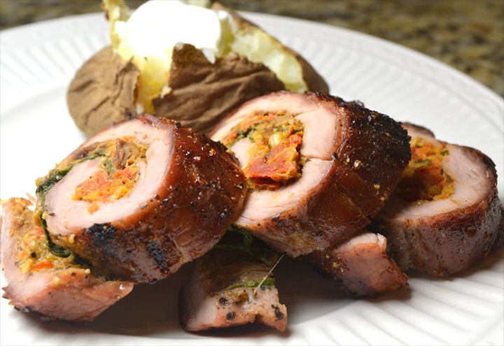 Stuffed Roast Pork Stuffed Roast Pork picture