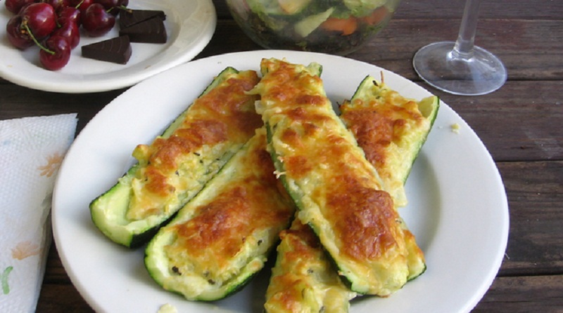 Stuffed Zucchini Stuffed Zucchini picture