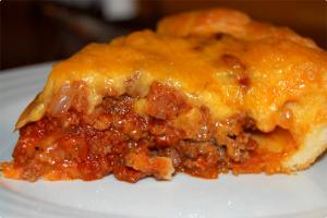 hamburger casserole tomato soup pie ifood tv recipes meat