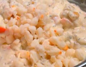 Sauce Pasta  Light pasta And creamy Recipes  Crab Meat  Top recipes iFood.tv meat Cooking Tips