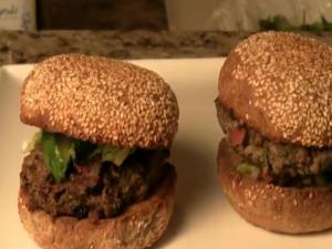 Greek Style Grass Fed Lamb Burger