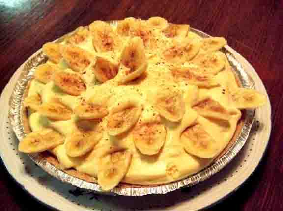 Summertime Banana Pie Summertime Banana Pie picture