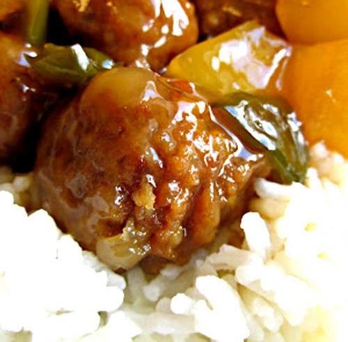 Sweet And Sour Meatballs Sweet And Sour Meatballs picture