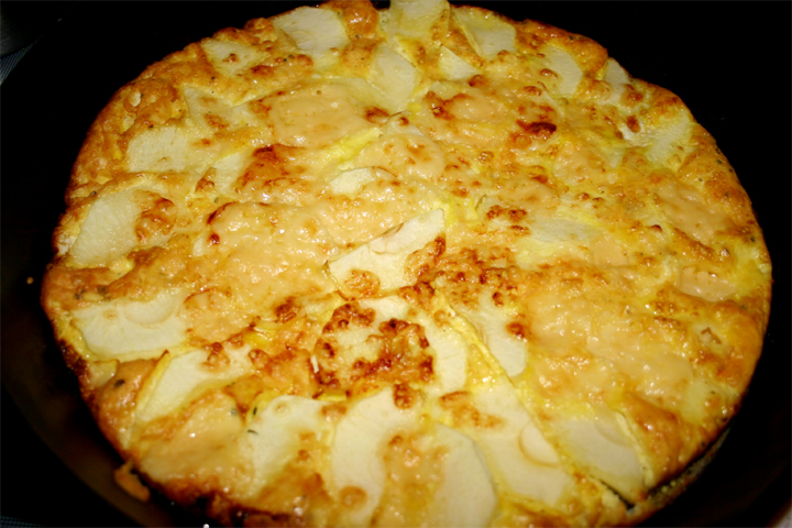 Sweet Apple Frittata Sweet Apple Frittata picture