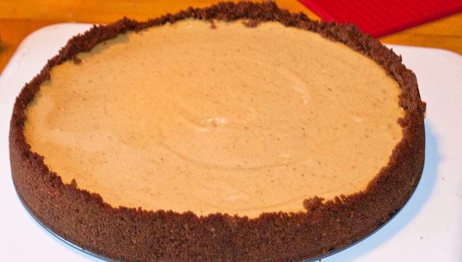 Sweet Potato Cheesecake Sweet Potato Cheesecake picture