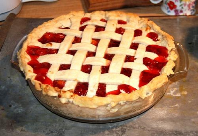 Sweet Red Cherry Pie Sweet Red Cherry Pie picture