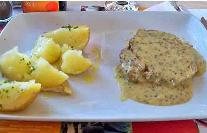 Swiss Pork Chops with Mustard Sauce Swiss Pork Chops with Mustard Sauce picture