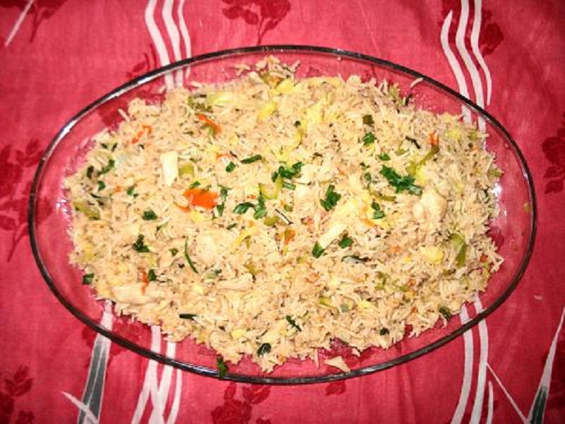 Szechuan Pork Fried Rice Szechuan Pork Fried Rice picture
