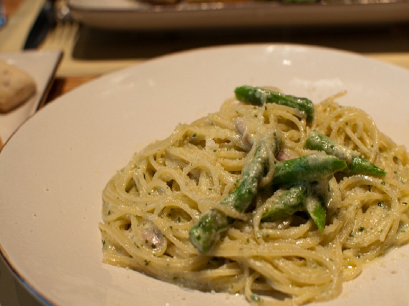 Tangy Asparagus Linguine Tangy Asparagus Linguine picture