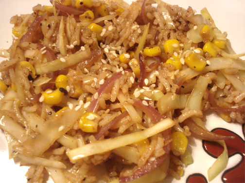 Tangy Cabbage and Corn Tangy Cabbage and Corn picture