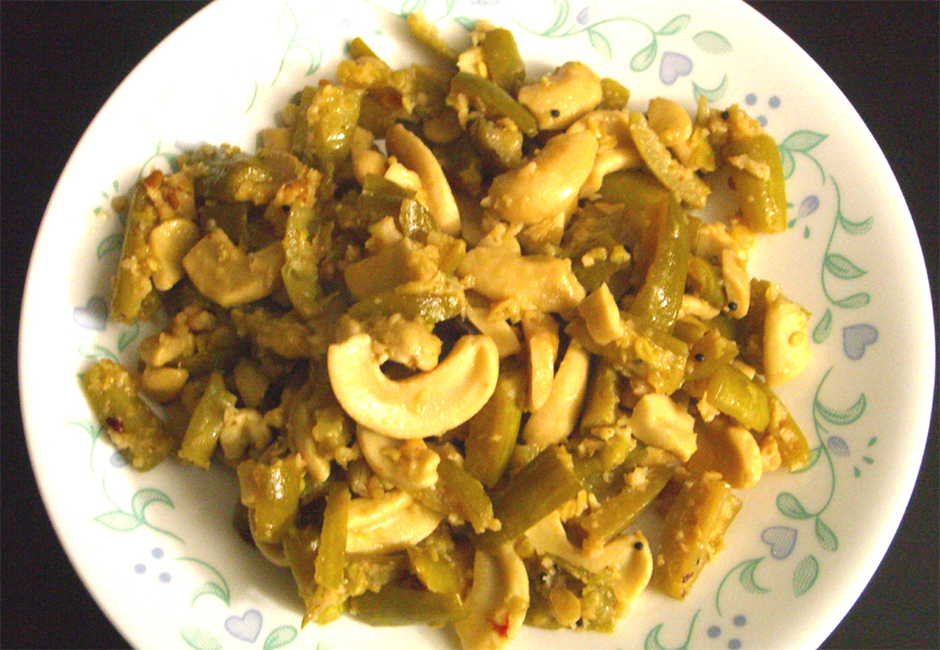Tendle Bibbe Upkari (Tindora Cashew Fry) Tendle Bibbe Upkari (Tindora Cashew Fry) picture