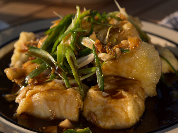 Teriyaki Salmon Chunks Teriyaki Salmon Chunks picture