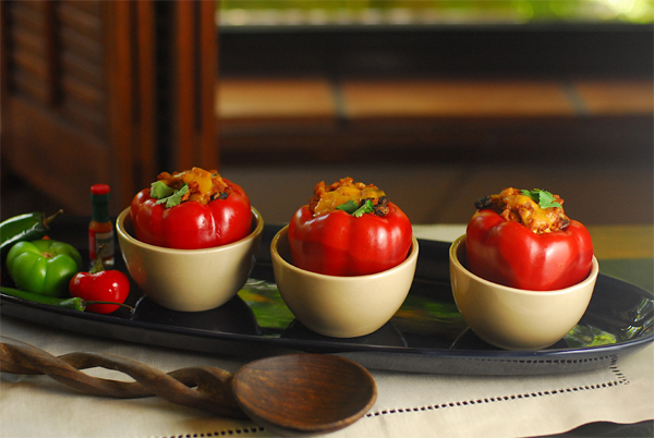 Slow Cooked Tex Mex Stuffed Peppers Slow Cooked Tex Mex Stuffed Peppers picture