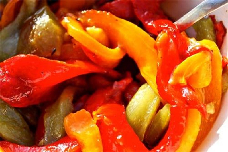 Three Coloured Peppers Three Coloured Peppers picture