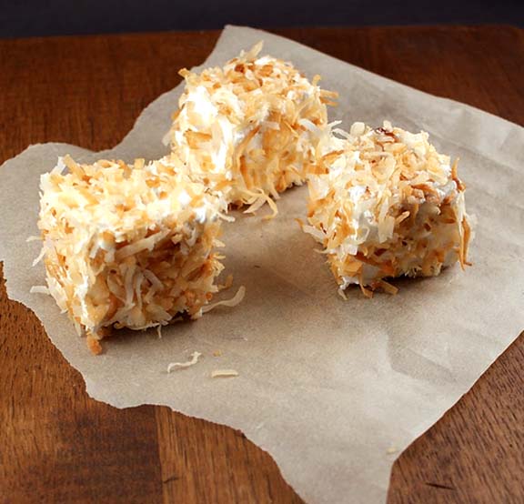 Toasted Coconut Tea Squares Toasted Coconut Tea Squares picture