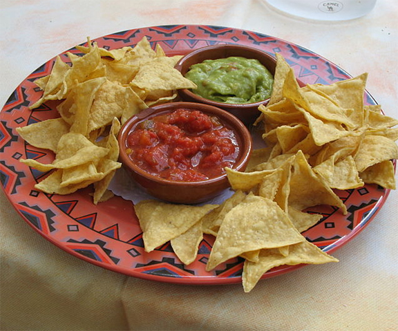 Toasted Tortilla Triangles Toasted Tortilla Triangles picture
