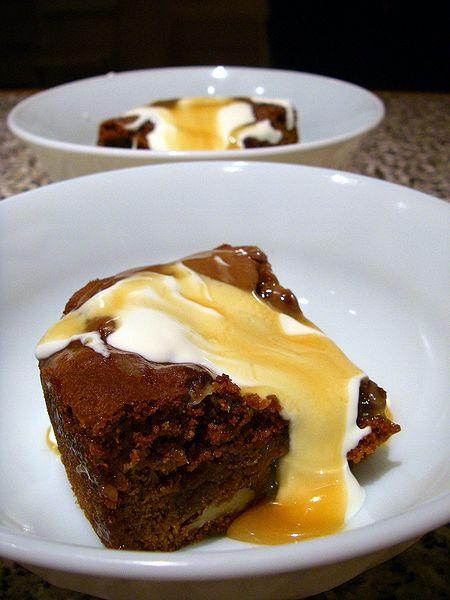 Rhubarb Toffee Pudding Rhubarb Toffee Pudding picture