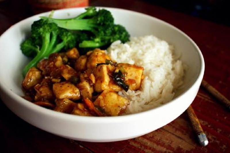 Tofu And Mushrooms Tofu And Mushrooms picture