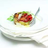 Grana Padano Slow-Roasted Tomato & Pepper Tarts Grana Padano Slow-Roasted Tomato & Pepper Tarts picture