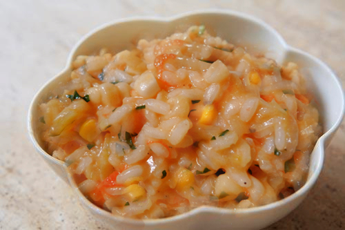 Tomato N Corn Risotto Tomato N Corn Risotto picture