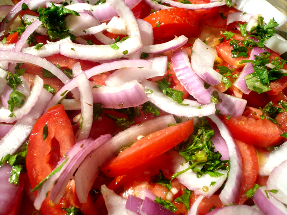 Tomato Onion and Cucumber Relish Tomato Onion and Cucumber Relish picture