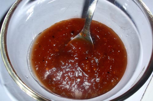 Tomato Tamarind Chutney Tomato Tamarind Chutney picture