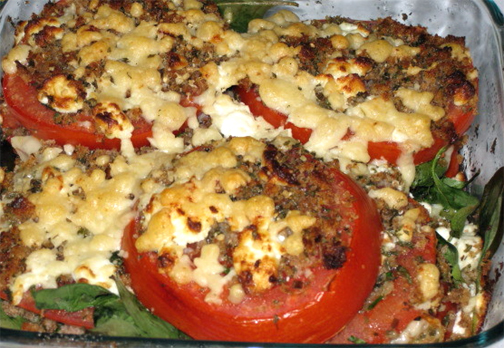 Tomatoes Au Gratin Tomatoes Au Gratin picture