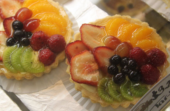 Fruit Cocktail Torte Fruit Cocktail Torte picture