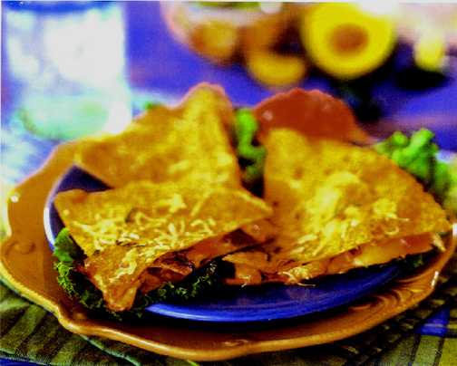 Chicken Cheese Quesadilla