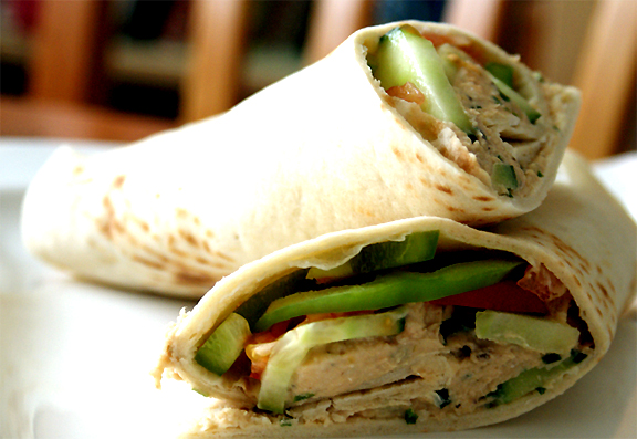 Tuna Apple Tortilla Wraps Tuna Apple Tortilla Wraps picture