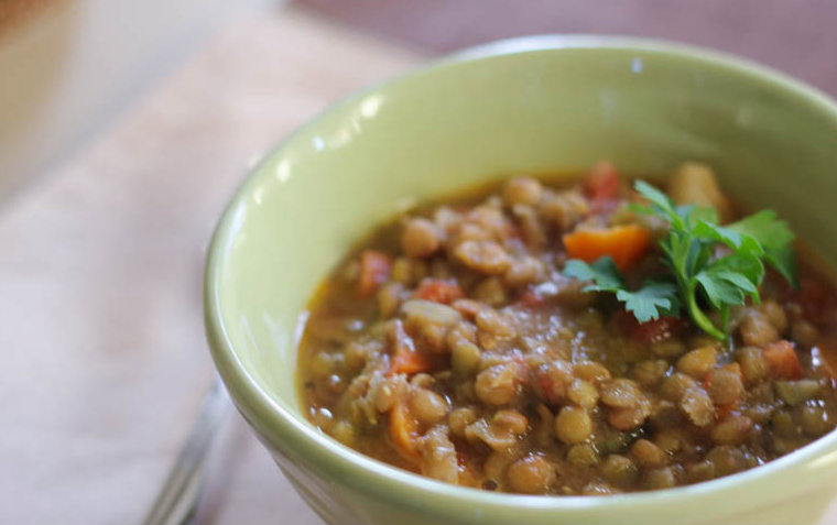 Microwaved Lentil Soup Microwaved Lentil Soup picture