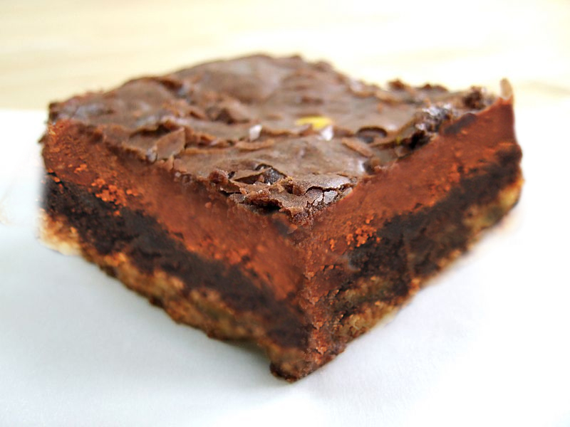 Tri-Level Brownies Tri-Level Brownies picture