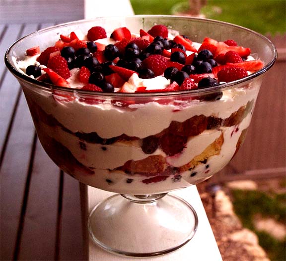 Christmas Trifle Christmas Trifle picture