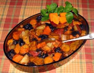 Honey glazed Sweet Potato & Carrot Tzimmes Honey glazed Sweet Potato & Carrot Tzimmes picture