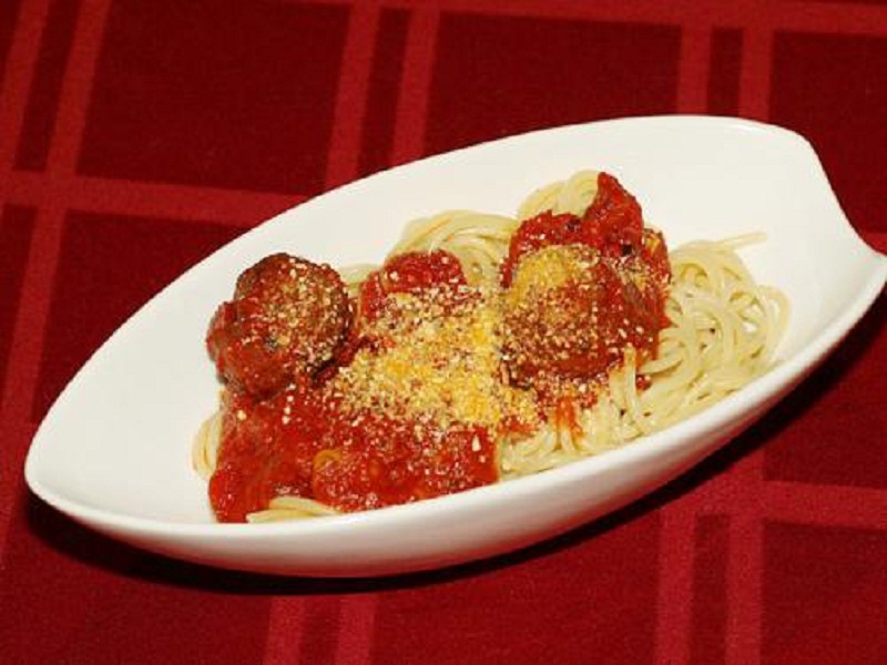Turkey Meatballs In A Pasta Crown Turkey Meatballs In A Pasta Crown picture