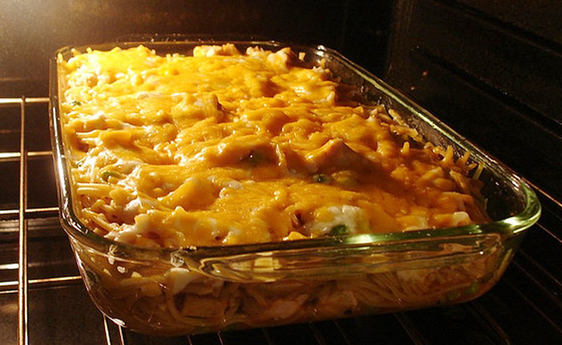 Baked Turkey Tetrazzini Baked Turkey Tetrazzini picture