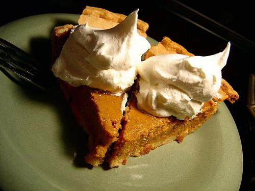Microwaved Pumpkin Pie Microwaved Pumpkin Pie picture