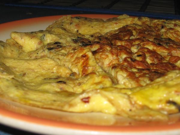 salmon omelette