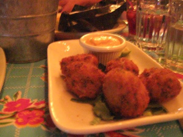 Cod fish cakes