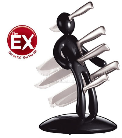  Culinary Knife  on The Ex Voodoo Knife Set     Black   Ifood Tv