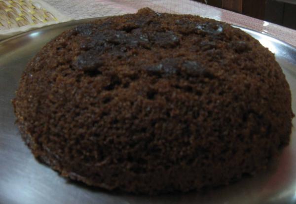 Bake vegan cake in 7 minutes