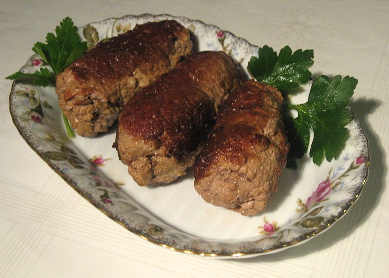 Veal Birds With Wild Rice Veal Birds With Wild Rice picture