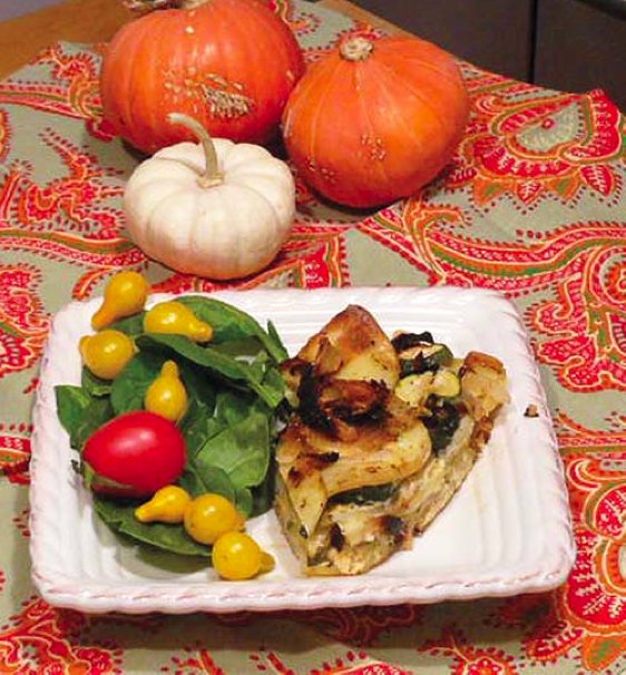 Layered Vegetable Bake Layered Vegetable Bake picture