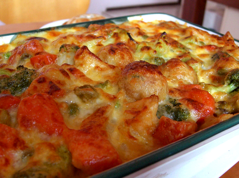 Vegetable Cheese Casserole Vegetable Cheese Casserole picture